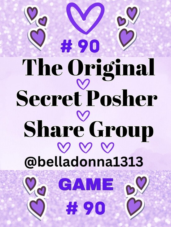 Secret poser follow group Other - 07/11/2026 SAT ♥️ NO 90  ♥️ NOW PLAYING ♥️ PLEASE LIKE SHARE TAG THIS LISTING